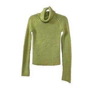 Vintage Y2K Abercrombie & Fitch Sweater Small 90s Chunky Fisherman Fairy Grunge